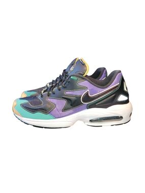 Nike Air Max Multicolor Sneakers - Purple Teal Black Sz 13